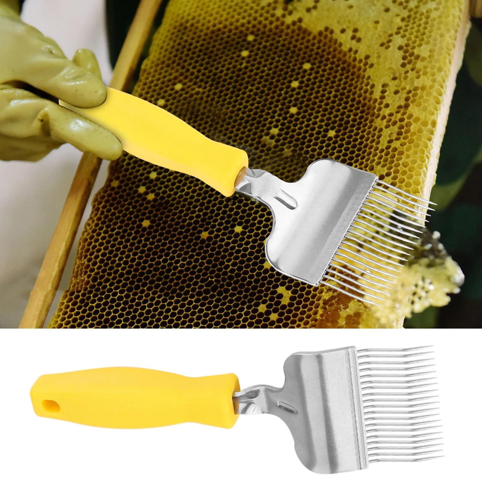 Stainless Steel Honey Comb Bee Keeping Stainless Steel Honey Comb Beekeeping Tine Uncapping Fork Hive Tine Uncapping Fork Hive