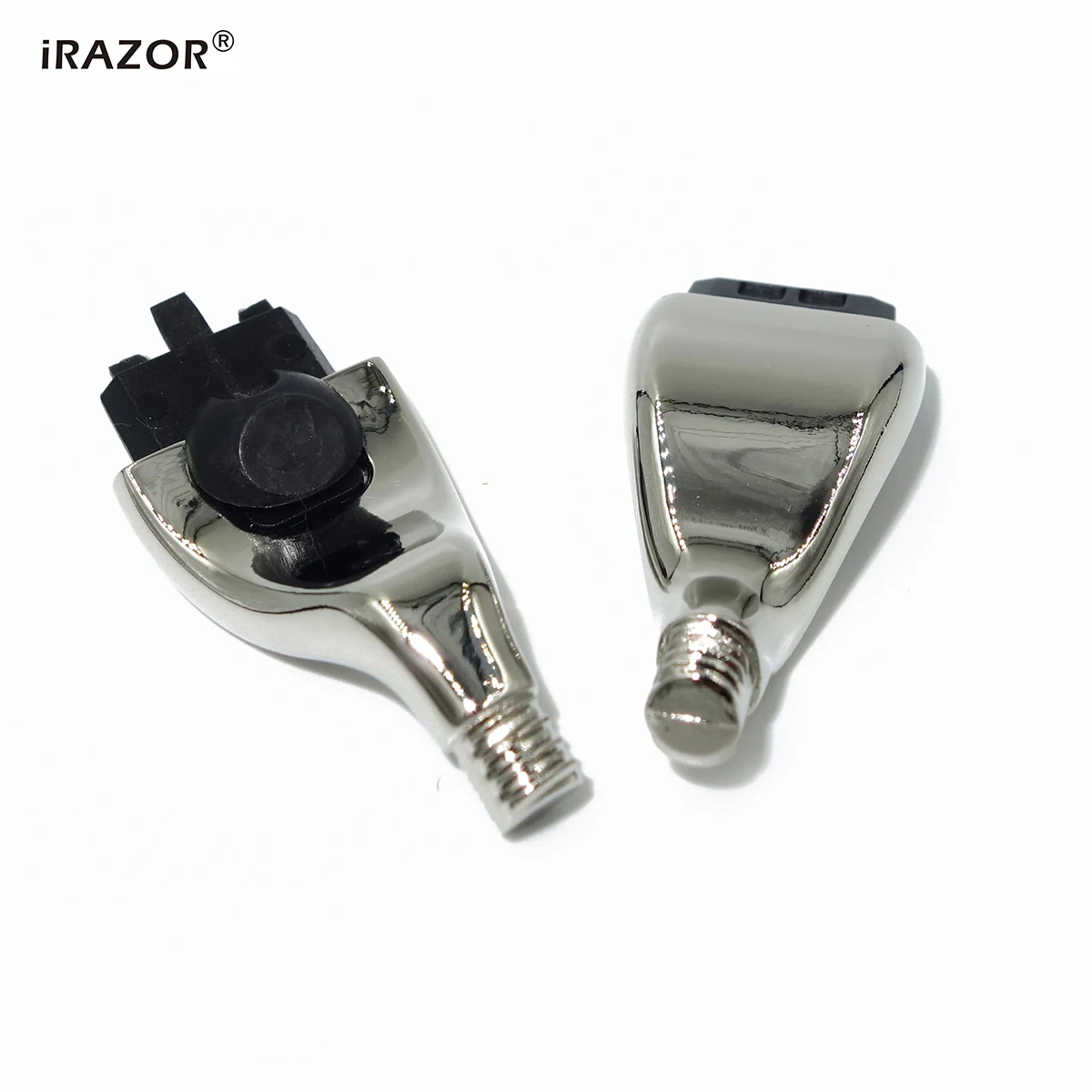 IRAZOR cabezal de maquinilla de afeitar de seguridad para hombre, conector de 3 cartuchos para soporte de mango de afeitadora DIY y adaptador de cuchillas de 3 capas, 1 ud.