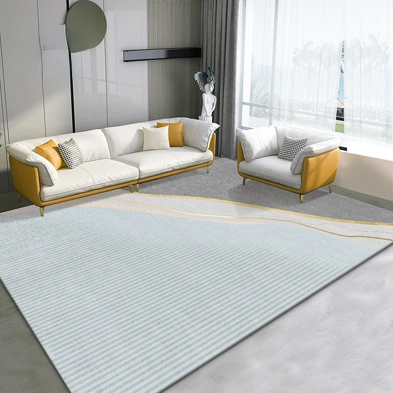 

Nordic Geometric Carpet Living Room Decoration Light Luxury Home Non-slip Corridor Carpets Bedroom Decor Area Rug Large Alfombra