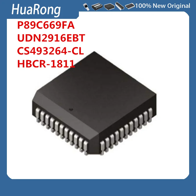 

2PCS/LOT P89C669FA P89C669 CS493264-CL HBCR-1811 PLCC44