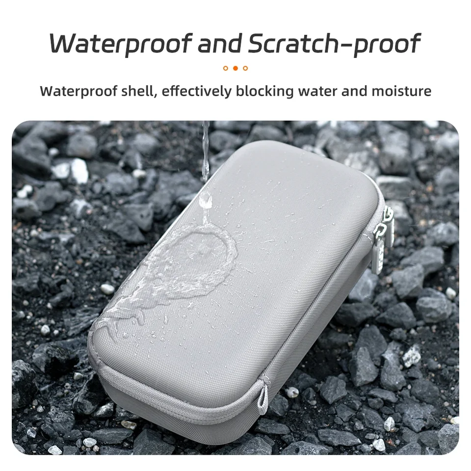 Estuche De Transporte Para DJI Osmo Pocket 3 - Funda De Nailon Con Cremallera, Correa Para Muñeca, Protectora