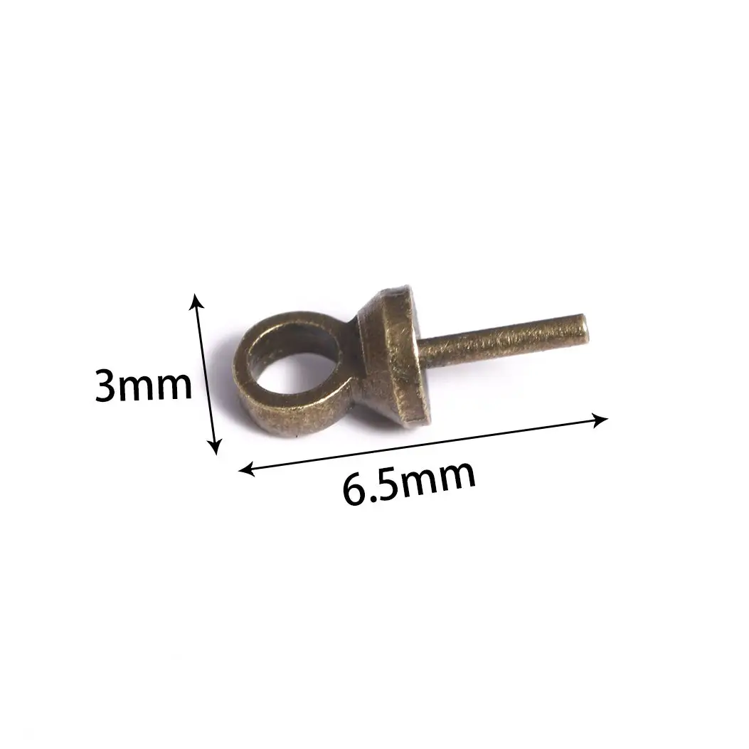 Brass Screw Eyes - Small