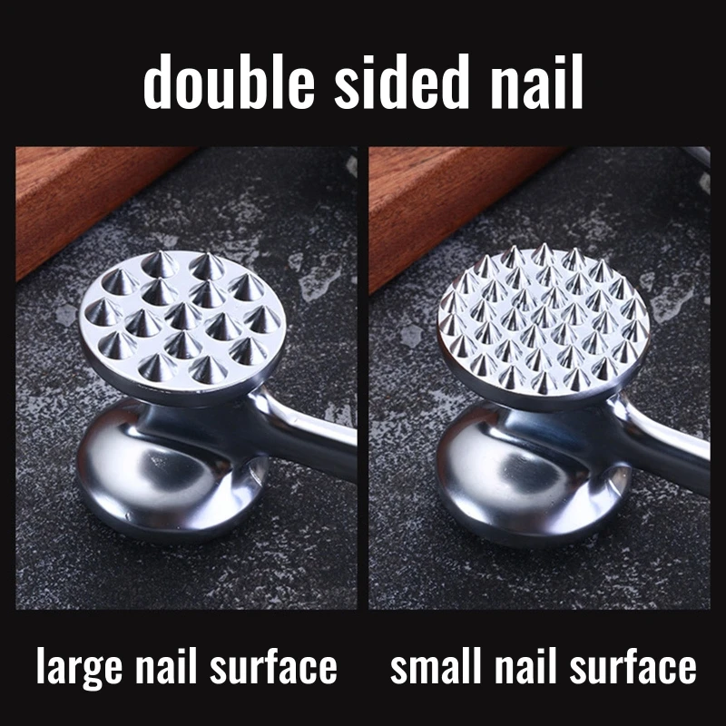 Heavy Hammer Tool Dual Sided Large Tenderizer Hammer Mallet Durable