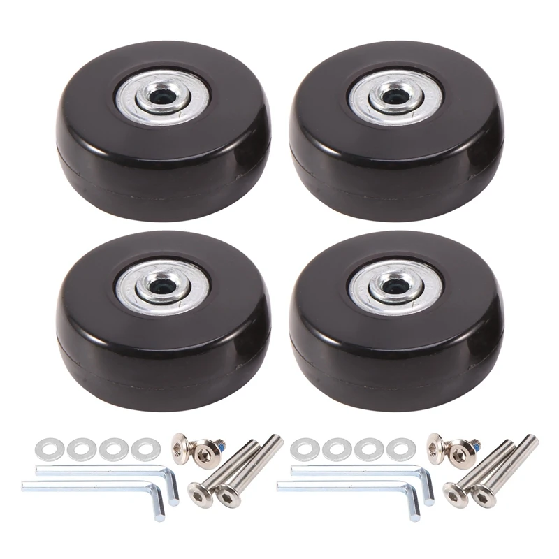 

Luggage Accessories Wheels Suitcase Pulley Rollers Mute Wheel Wear-Resistant Parts Repair 50X21mm