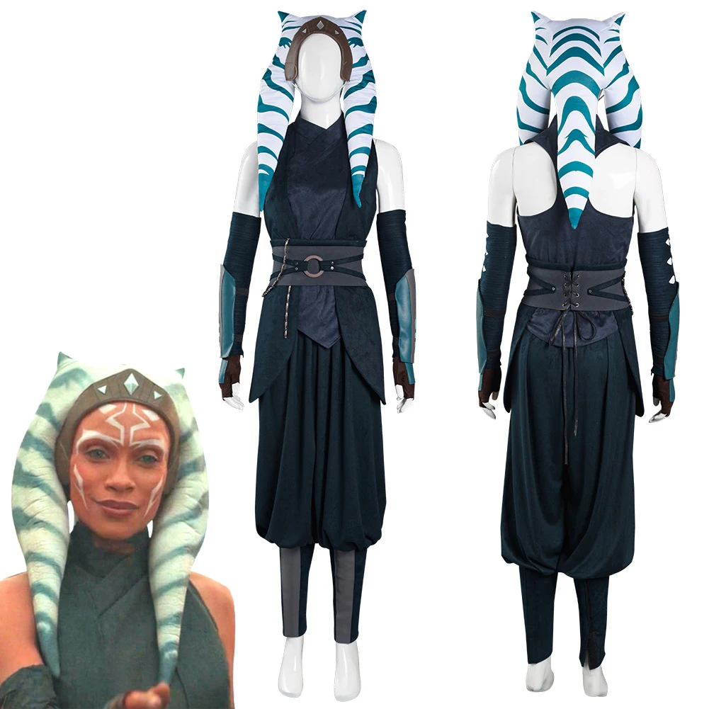 Ahsoka Tano Liveaction Cosplay Costume Tv S2 Fantasy Women Halloween