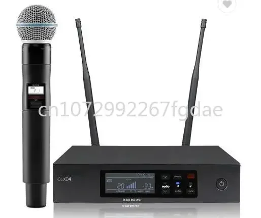 

Original Professional QLXD4 QLXD24 Handheld BETA58 SM 58 BETA87 and Bodypack Microphone Handheld Headphones Wireless Microphone