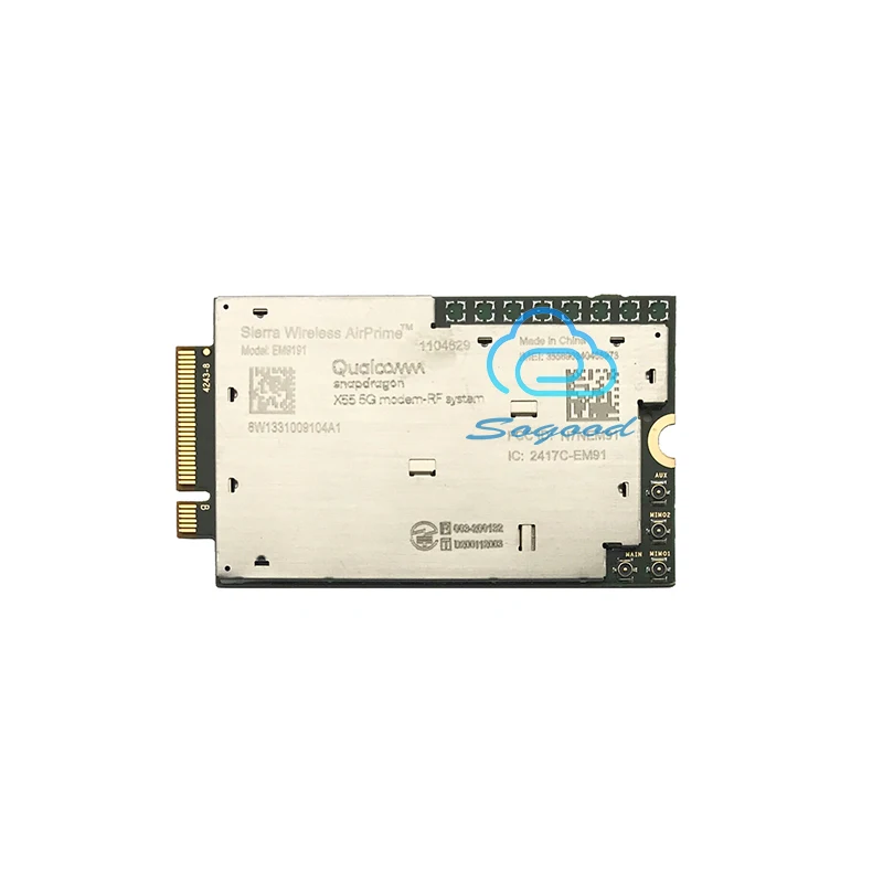 Модуль загрузки AirPrime Sierra EM9191 5G NR Sub-6GHz Cat20 4 5 Гбит/с загрузка 660 Мбит/с AT&ampT (FirstNet) docomo