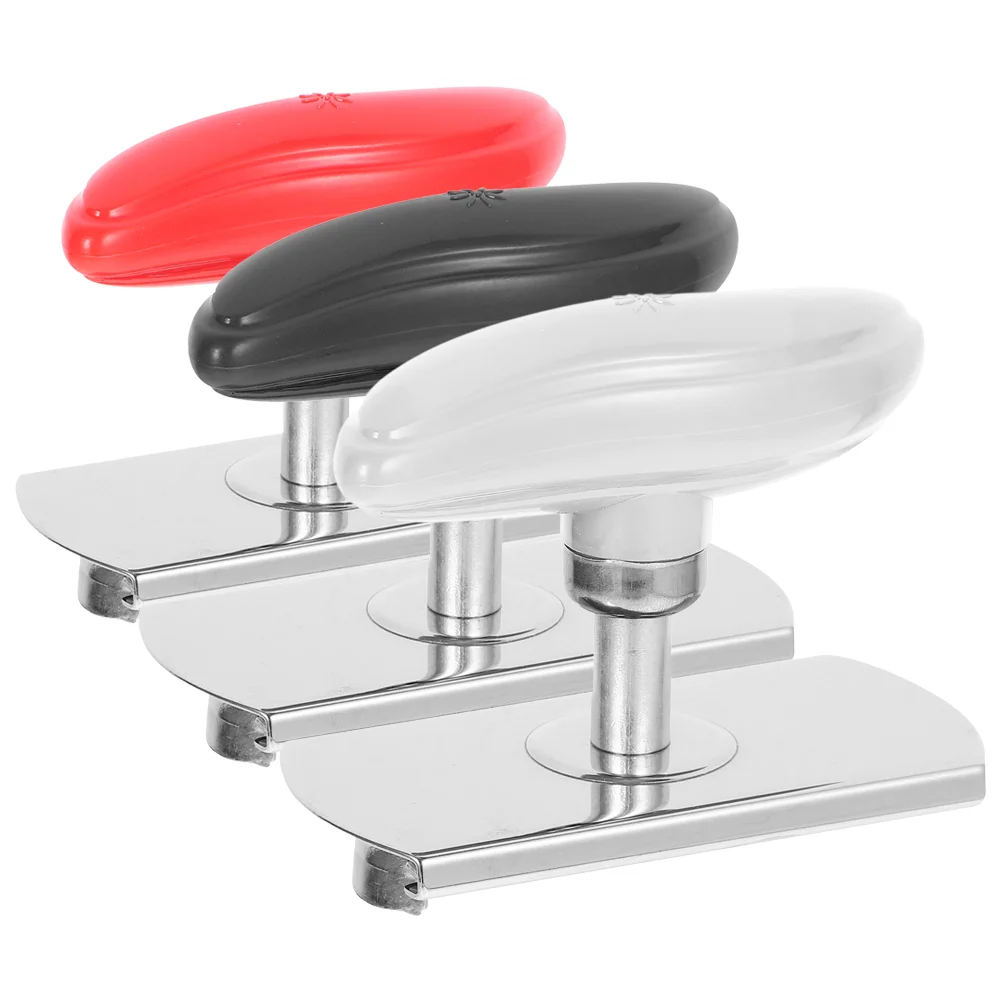 

3 Pcs Multifunctional Can Opener Versatile Handle Bottle 201 Stainless Steel Openers for Kitchen