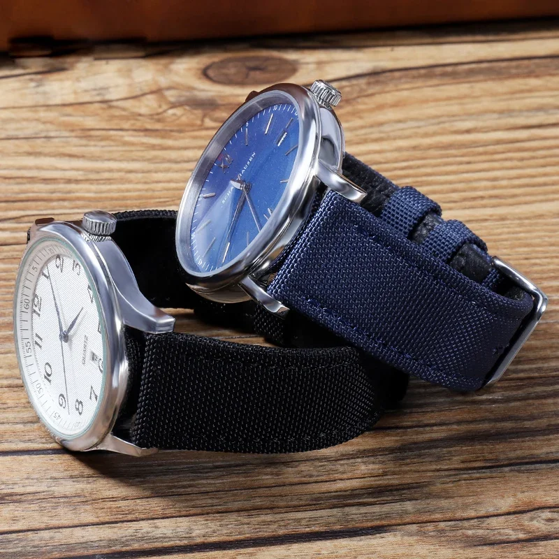 Фото Ремешок нейлоновый для часов Tissot t116, спортивный брезентовый мужской браслет для часов suchi t116, 18/19/20/21/22/23/24 мм, 1853 №5