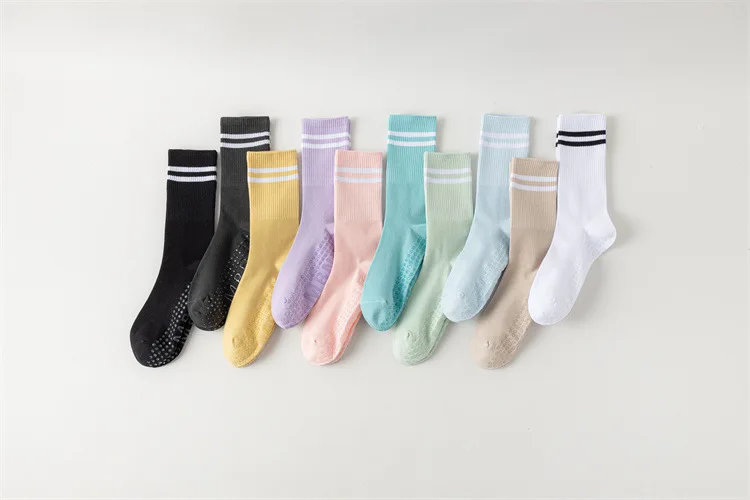 Ladies Ballet Dance Gym Elastic Fitness Cotton Non Slip Socks Women Breathable Grip Anti Slip Yoga and Pilates Socks for Woman 48 S17144abc7863491db4ad10f641b8bf85A