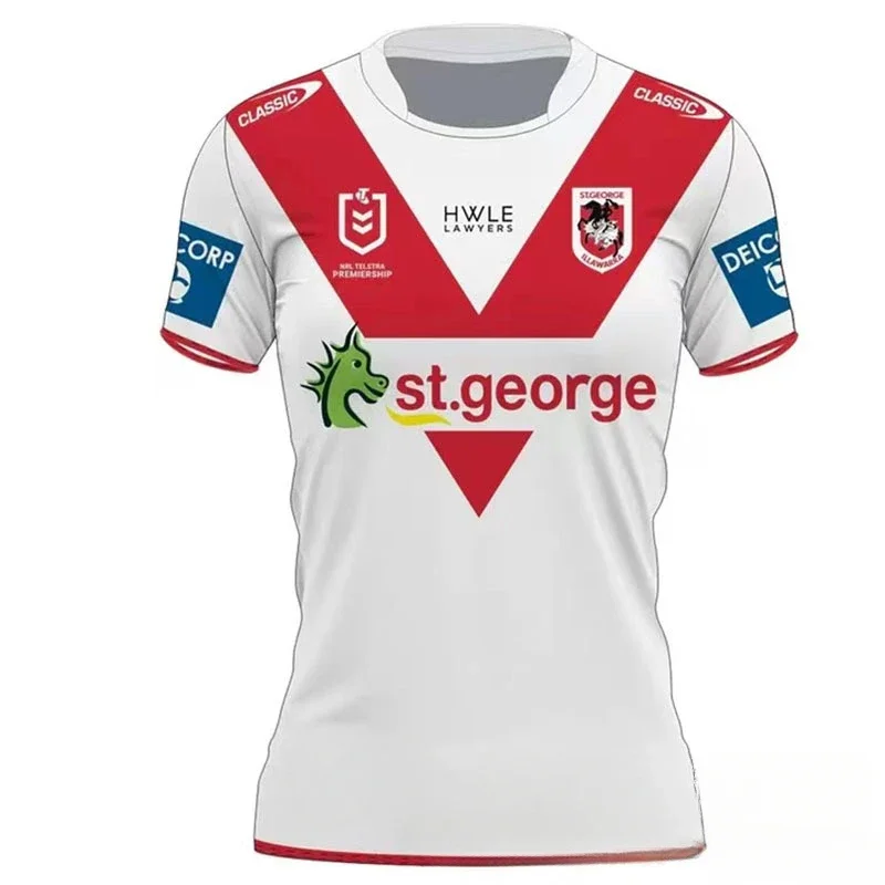 NRL Melbourne Cougars Cowboys Seahawks St George Roosters Aboriginal Rugby Jerseys Men's Women's T-Shirts Kids Tee Clothing 2025 5