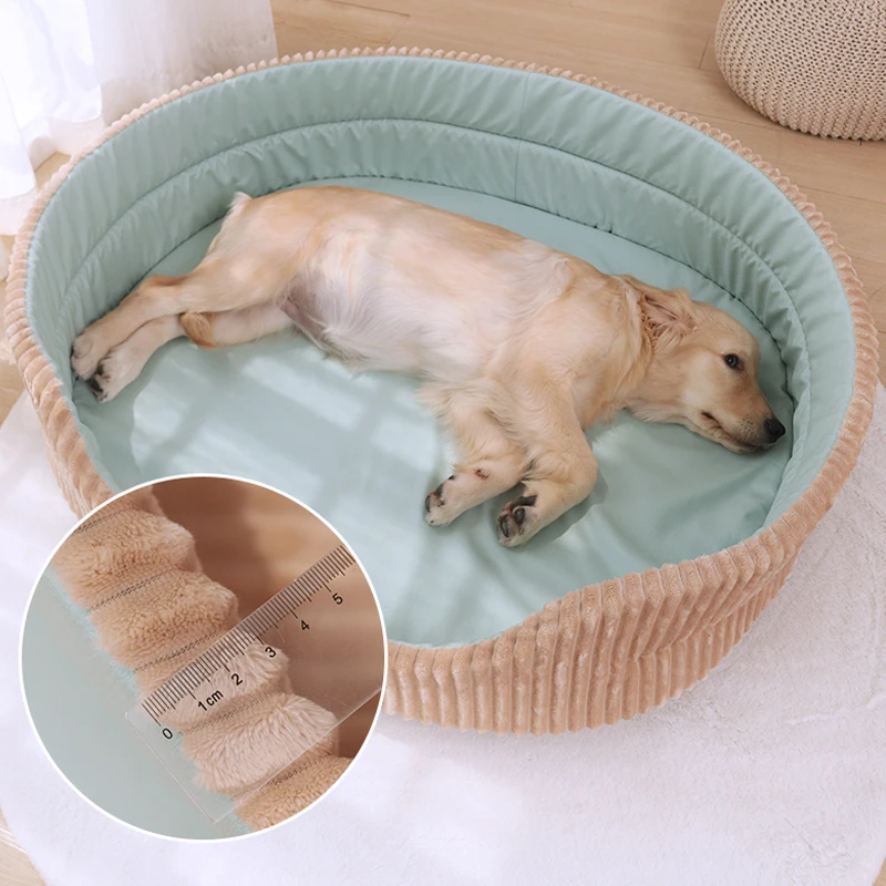 HOOPET 개 침대 중형 대형 개 집 부드러운 개집 애완 동물 강아지 고양이 따뜻한 쿠션 매트 용품 S-XL 애완 동물 액세서리