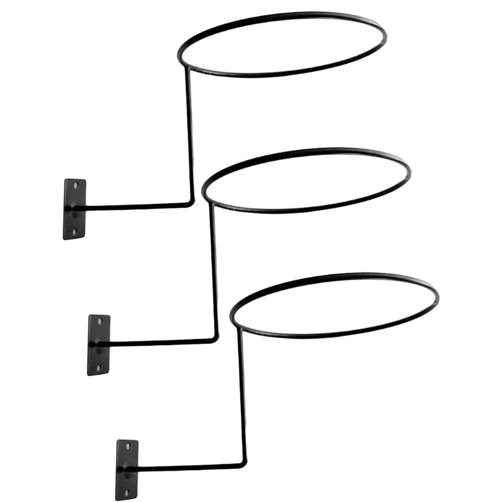Motorcycle Helmet Holder 3/6pcs Motorcycle Helmet Rack Holder Wall Mounted Hook Display Rack Stand For Hat Cap Jacket Hanger Helmet Stand Organizer