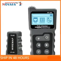 Noyafa NF-488 LCD Network Cable PoE Checker Inline Voltage Current Tester With Cable Tester Lan Tester Wire 1