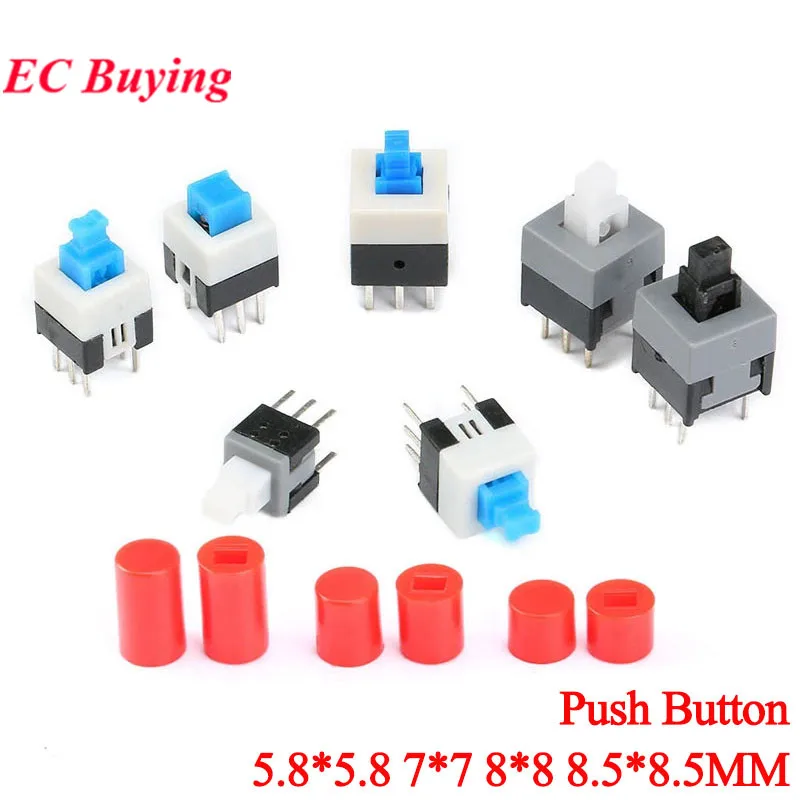 Kit Interruttori Pulsante Autobloccante Youmile | 150PCS DPDT 6PIN Per Arduino E Elettronica - Foto 2
