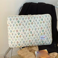 Computer Bag Cute Flower Laptop Sleeve Zipper Cover Portable Computer Cover Bag Laptop Sleeve Case Compatible for 14 in Notebook - Image 5