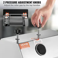 SucceBuy – presse-agrumes Commercial pour canne à sucre, 110lb/H, haute sortie, avec 3 rouleaux en acier inoxydable, grande entrée de 2.4 pouces 5