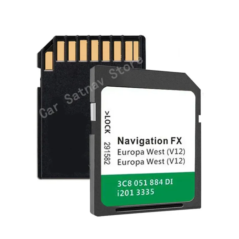 Delivery Navigation SD Map 8GB RNS310 V12 VW V12 310 WEST Europe Navigation FX Map Card-UK EU Gps Map Navigation Sd Cards