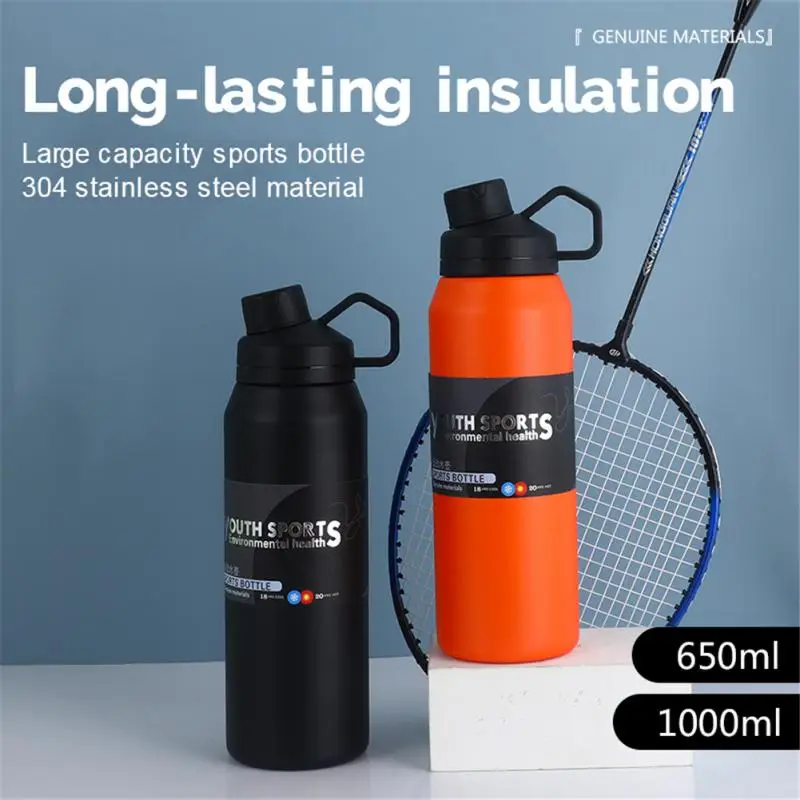 

1000ml Thermal Mug Coffee Cups With Handle Travel Sports Mug Shengfiy Insulation Cup Heat Preservation Car Travel Coffee Cup