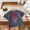 Boys Clothes Cartoon Pattern Printed Children T-shirt Summer Clothes Fashion Popular Short Sleeve Tops Kids Tees Boy's T Shirt 2
