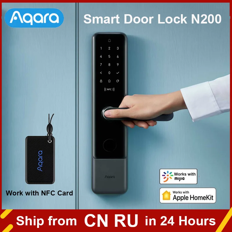 Aqara N200 S2 Pro Smart Door Lock Fingerprint Door Locks Bluetooth