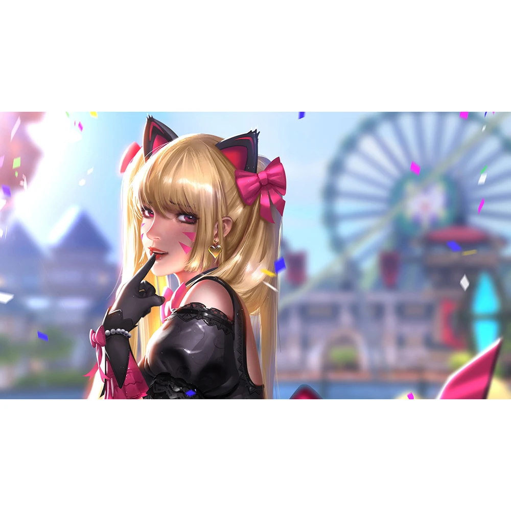 (anime Girl Playmat)yugioh Custom Print Playmat, Board Games Tcg Ccg