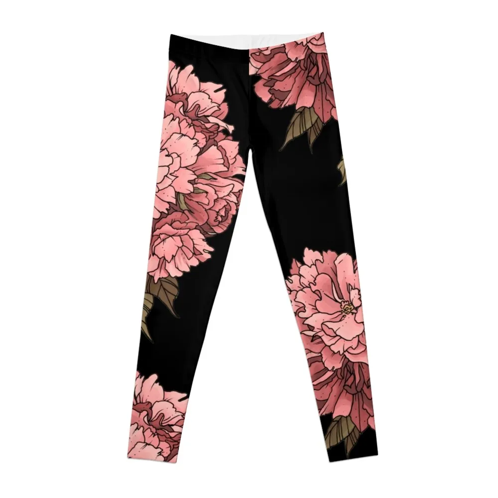 

Botanical - Tattoo Flash Leggings for physical workout shorts joggers for sport set Womens Leggings