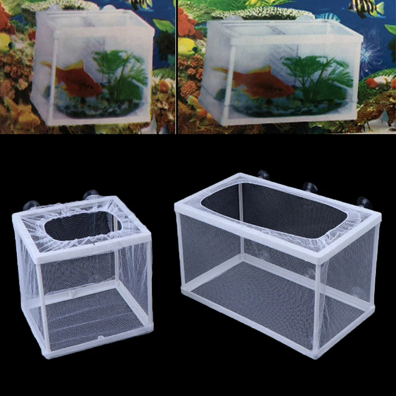 Fish Breeding Incubator Net Hanging Isolation Box for Aquarium fish aquarium fish breeding box