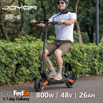 JOYOR S8E Monopattino elettrico pieghevole 800W Adulti 10" E-scooter con batteria 48V 26Ah 45 km/h