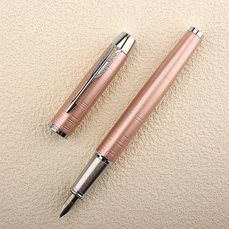 금속 사무실 만년필, 0.5mm 펜촉, 빈티지 캘리그라피 펜, 일관된 쓰기, 부드러운 흐름 문구, 학교 용품
