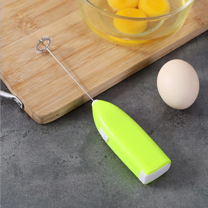 Silicone Stainless Steel Hand Whisk Mixer Egg Beater Milk Drink Coffee Whisk  Mixer Egg Beater Foamer Stirrer Kitchen Tools - AliExpress