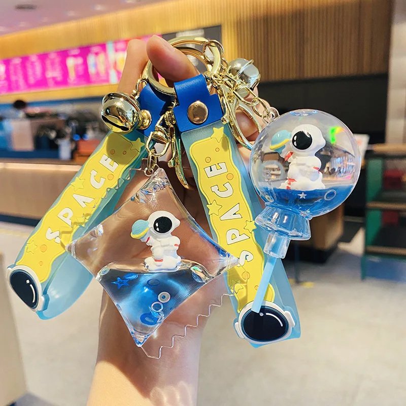 Cartoon Cool Astronaut Keychain Cute Doll Keyring Fashion Couple Bag Charm  Holder Ornament Key Chain Car Pendant Birthday Gift - AliExpress