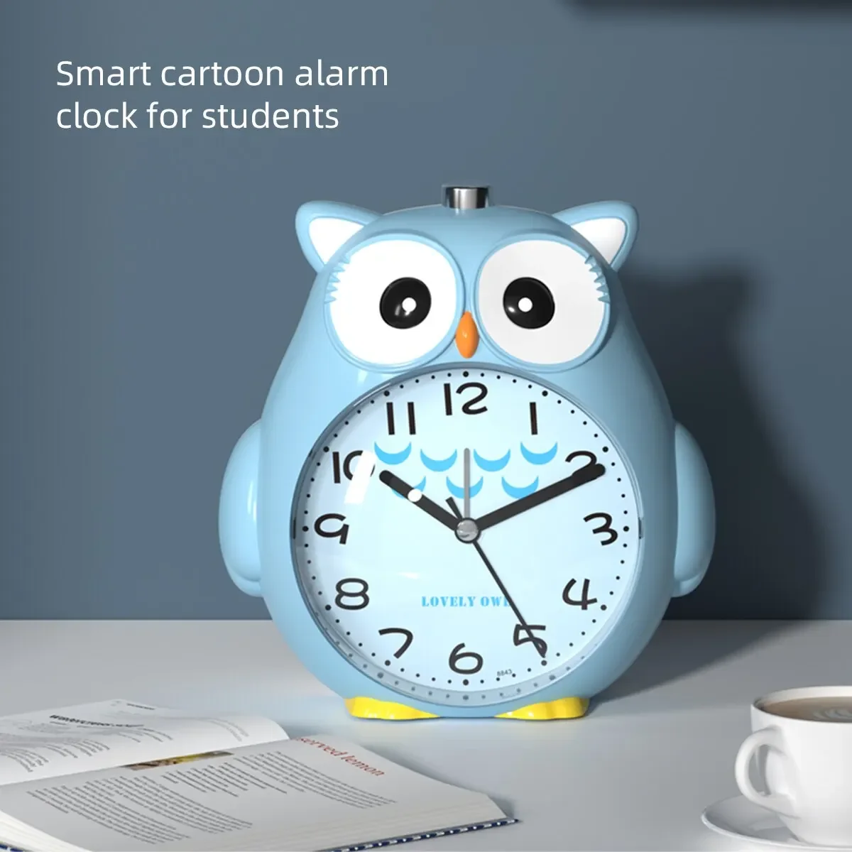 Alarm Clock Student Special Wake Up Artifact Cartoon Strong Small Bedroom Children Girls Dormitory Bedrooms Snooze Watch 4