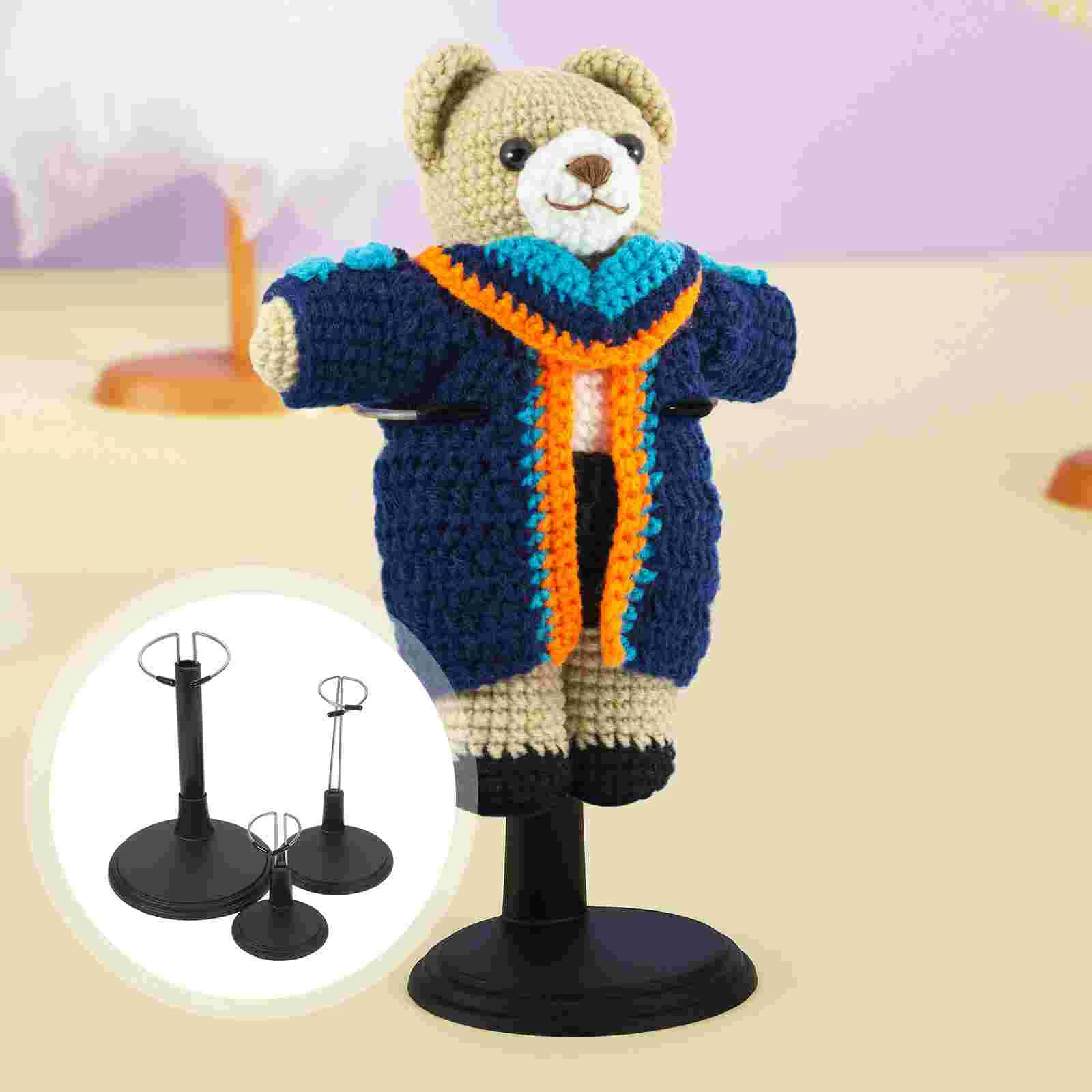 

3pcs Display Stand Indoor Dolls Support Dolls Shop Store Adjustable Stands