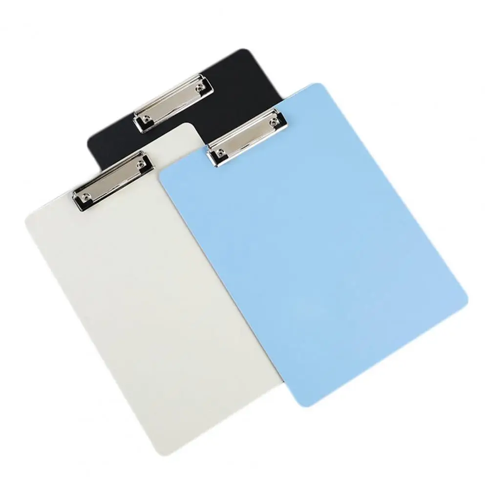 

Menu Holder Simple Strong Grip Rust-free A4 Test Paper Clipboard Writing Pad Splint Dining Room Supply