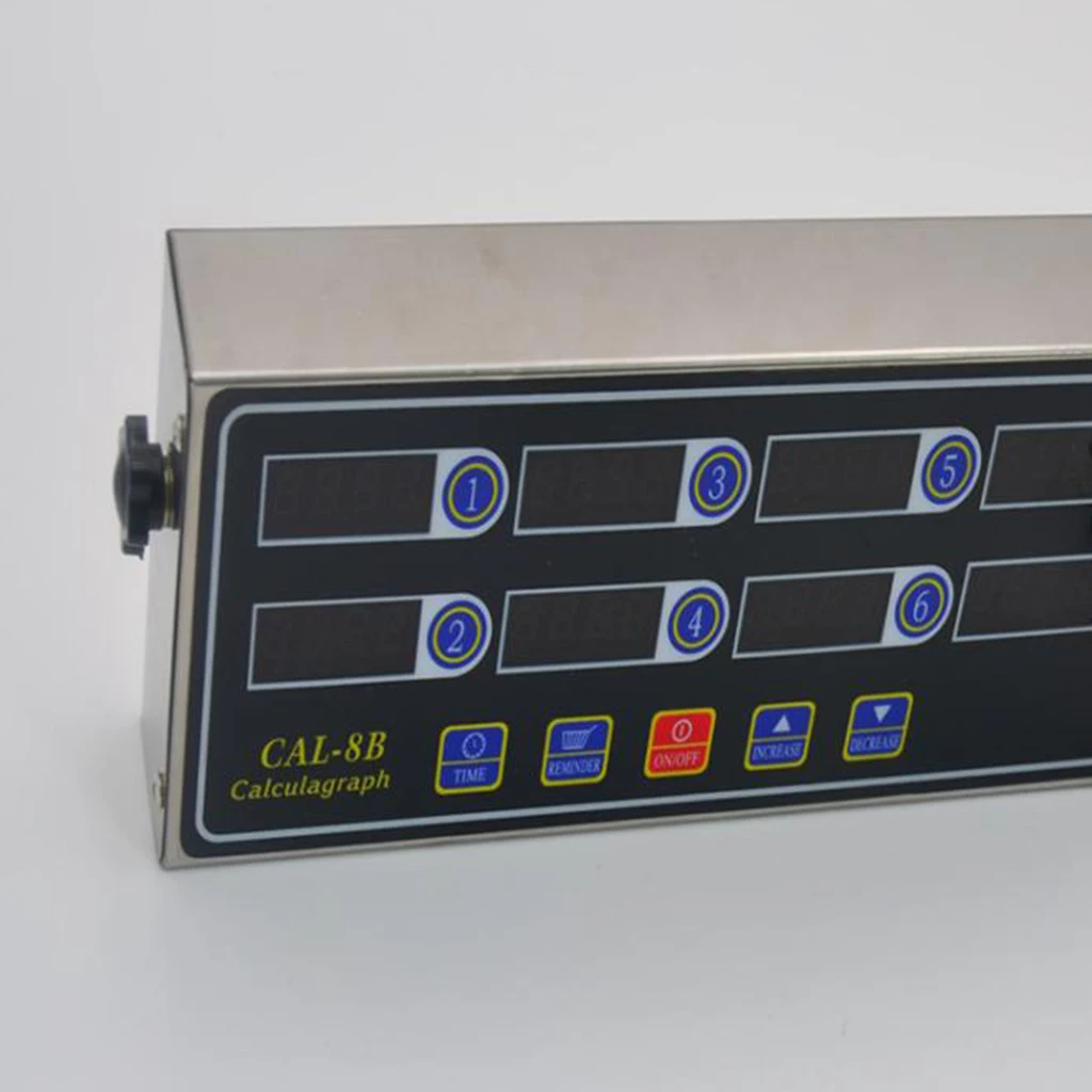CAL-8B Portable Calculagraph 8 Channel Digital Timer Kitchen
