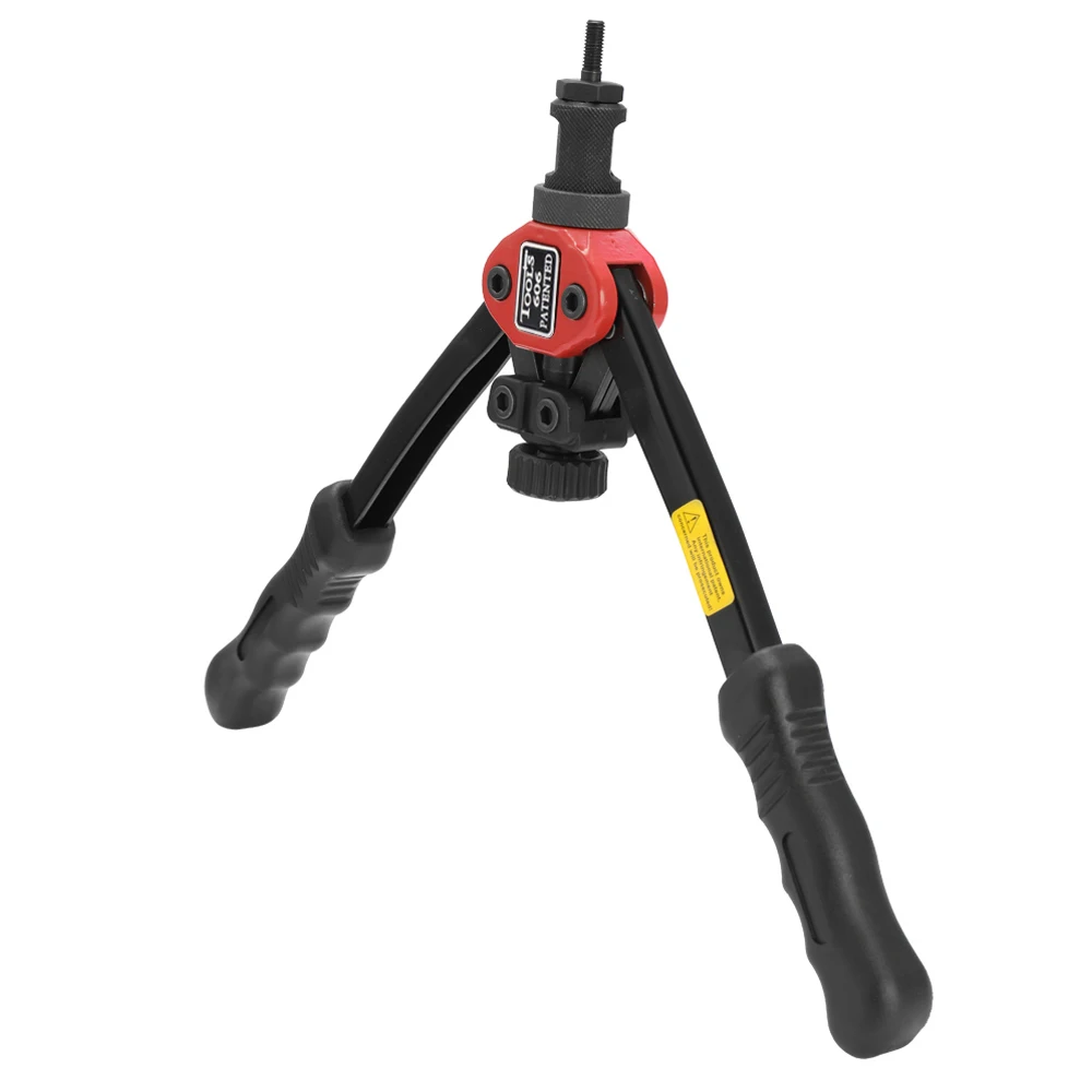 12in Labor-saving Hand Riveter BT-606 Double Insert Manual Rivet Machine Riveting Tools with Nuts