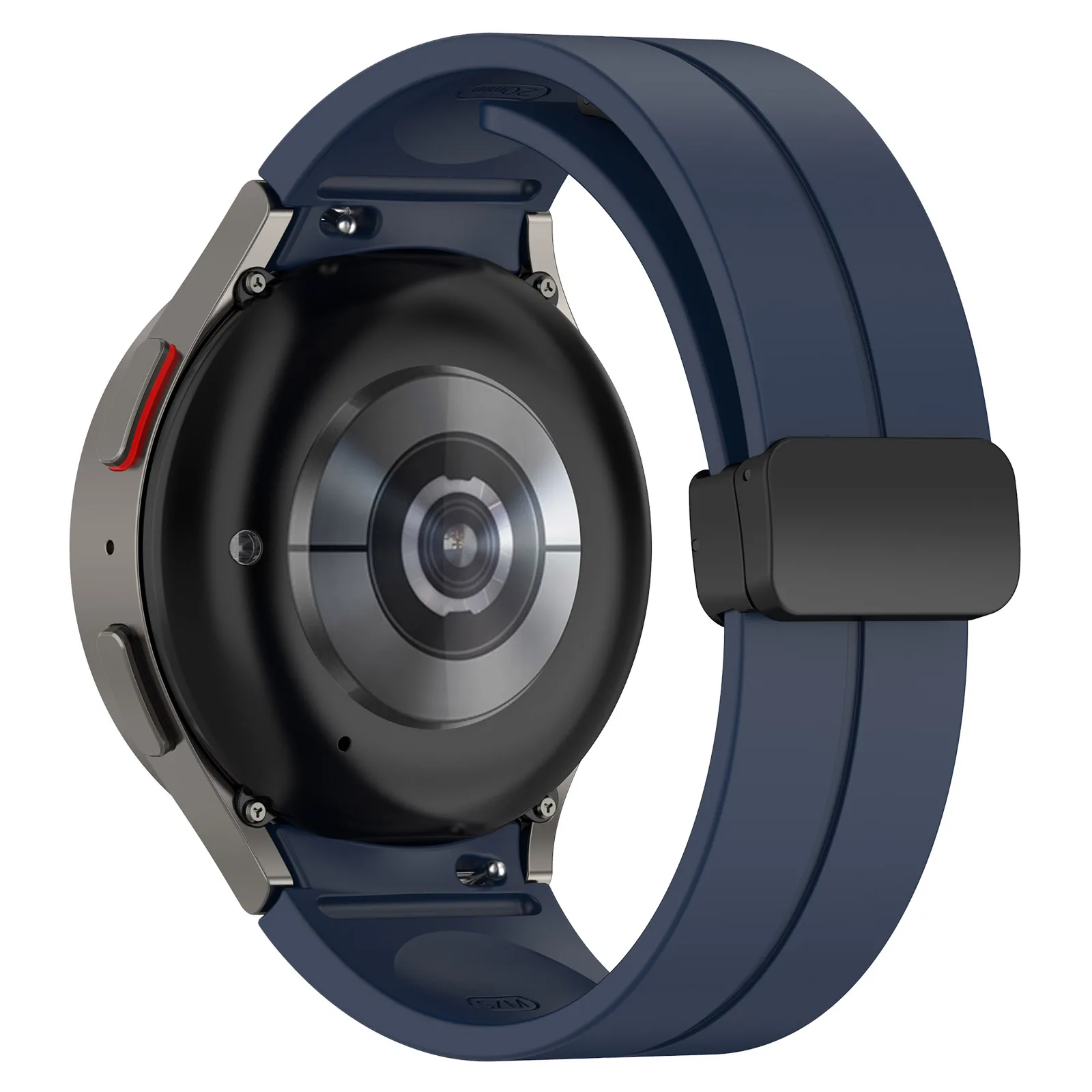 Magnetic Silicone Watch Band with Adjustable Strap
