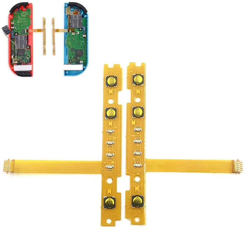 Nuovo Cavo Della Flessione Del Tasto Per Nintendo Ns Parte Di Ricambio Sl Sr Interruttore Joy-Con Sinistra Destra Pulsante Key Flex Cavo