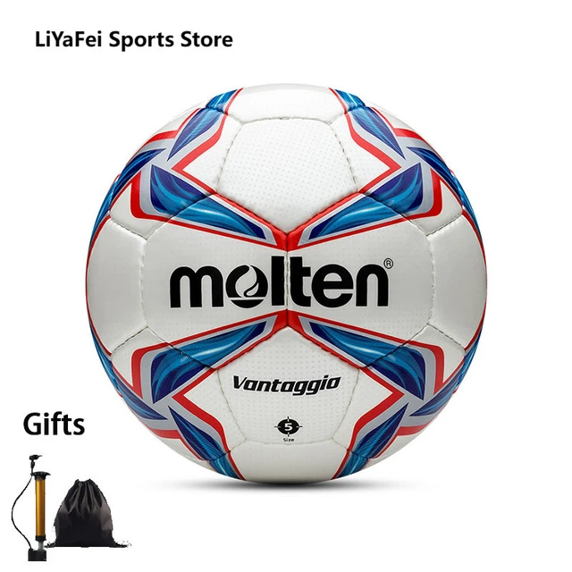 Molten Novo Tamanho Fundido 4 5 Bolas de Futebol Jovens Adultos Treinamento  Jogo Bolas De Futebol Outdoor Indoor Padrão Futsal Futebol Presentes Grátis  - AliExpress