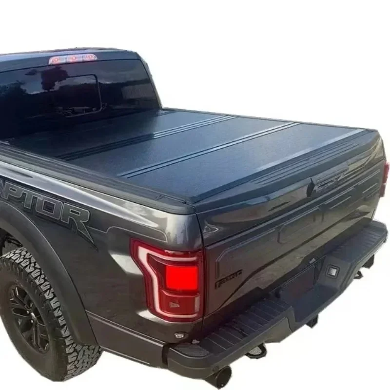 

Aluminium Tri-Fold Hard Retractable Tonneau Cover Bed Covers for Dodge Ram 1500 Ford F150 GMC Sierra Hilux