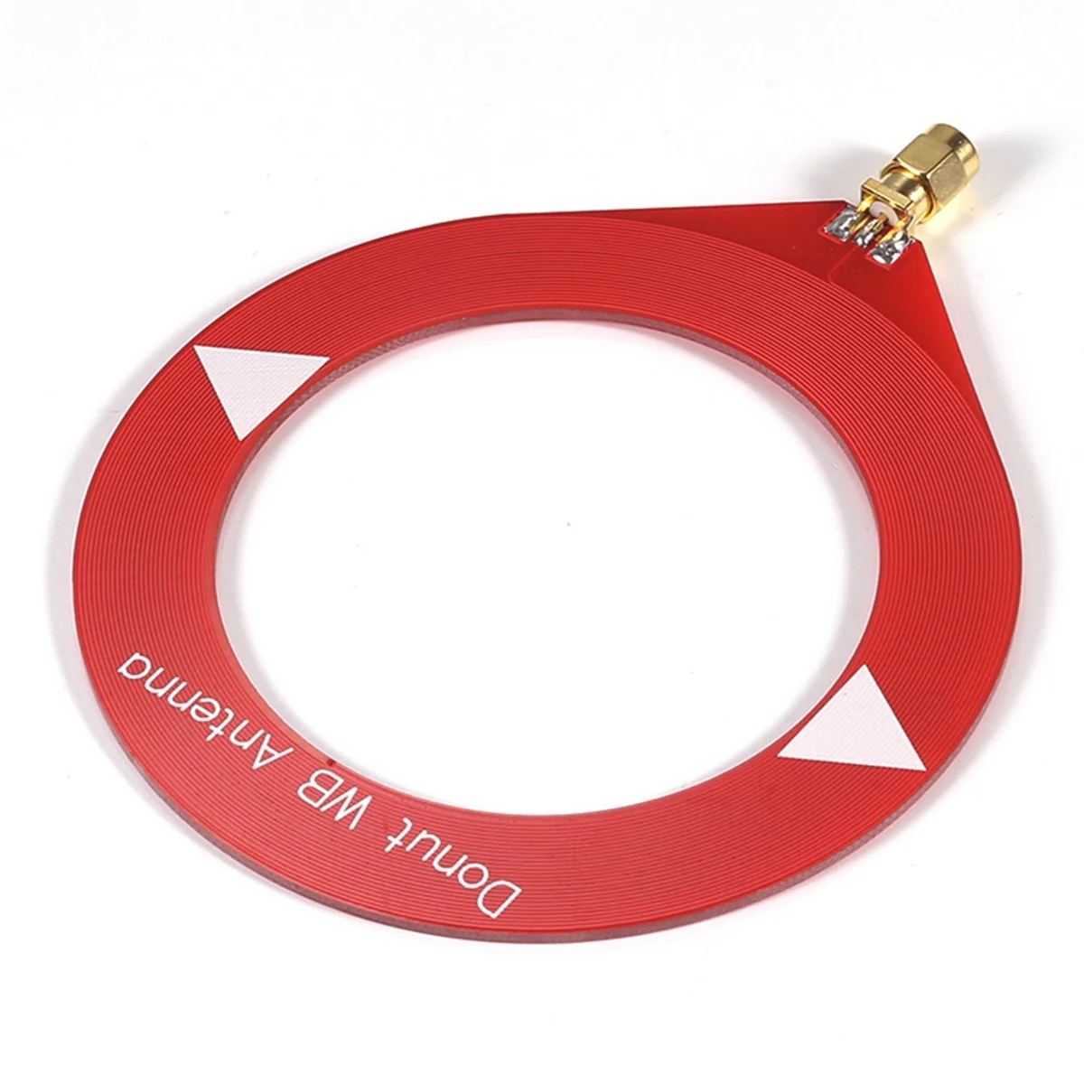 A04R-Donut Broadband Antenna 10kHz-180MHz Receiving Antenna Mini Loop for Radio Walkie Talkie SDR Blue