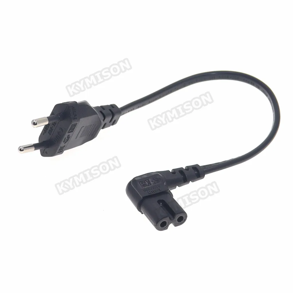 Enhanced European AC Power Cord - Schuko to C7 Figure 8 - 3m/5m Length