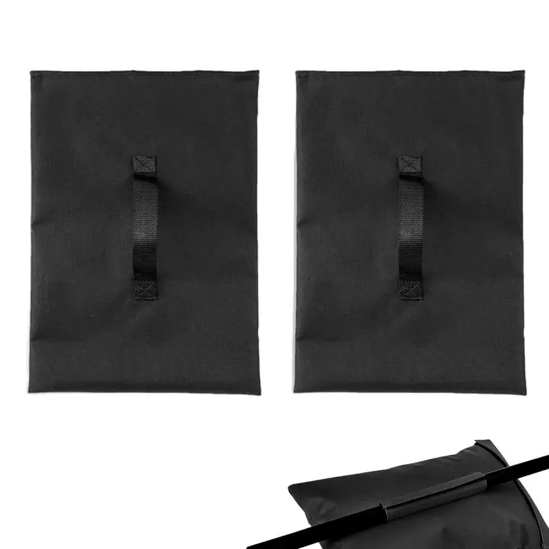 

Weighted Sand Bags Zipper Portable Heavy-Duty Sandbag Weights Weight Bags Oxford Cloth 2pcs For Camping Soccer Woodwork Tennis