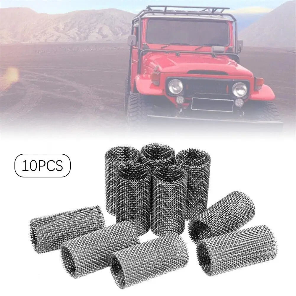 10Pcs 310s Stainless Steel Strainer Screen For Diesel Air Parking Heater Car Glow Plug Burner 3-Layers Filter Mesh N6C5