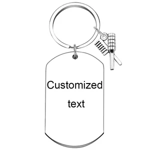 Personalized Custom Keychain Barber Gift Key chain Best Barber Ever Key Rings Barber Appreciation Gift,Thank You gift Gifts