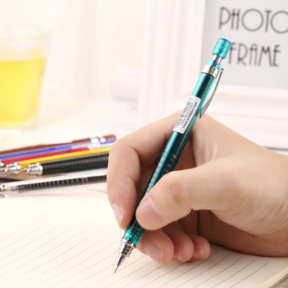 일본 파일럿 기계식 연필, 전문 드로잉 활동 연필, H-325 학생 컬러, 로우 센터, 0.5mm 학교 문구, 1 개