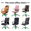 Solid Color Office Computer Chair Cover Stretch Rotating Gaming Chair Cover Spandex Seat Case Funda Para Silla De Oficina Home 3