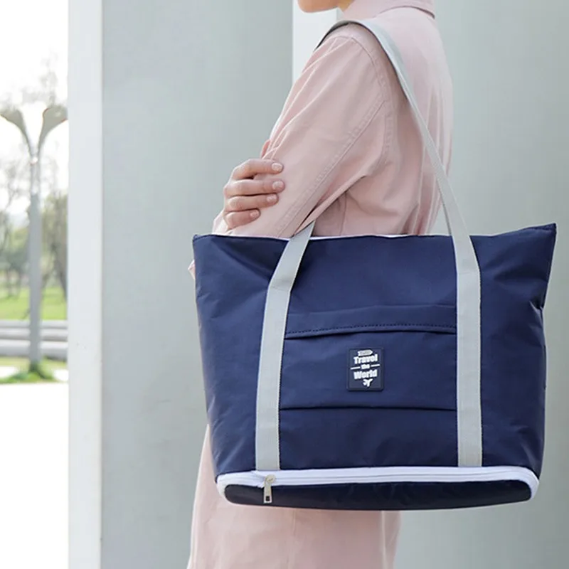 

Foldable Female Short Distance Portable Large Capacity Maternity Storage Travel Duffel Fitness Bag