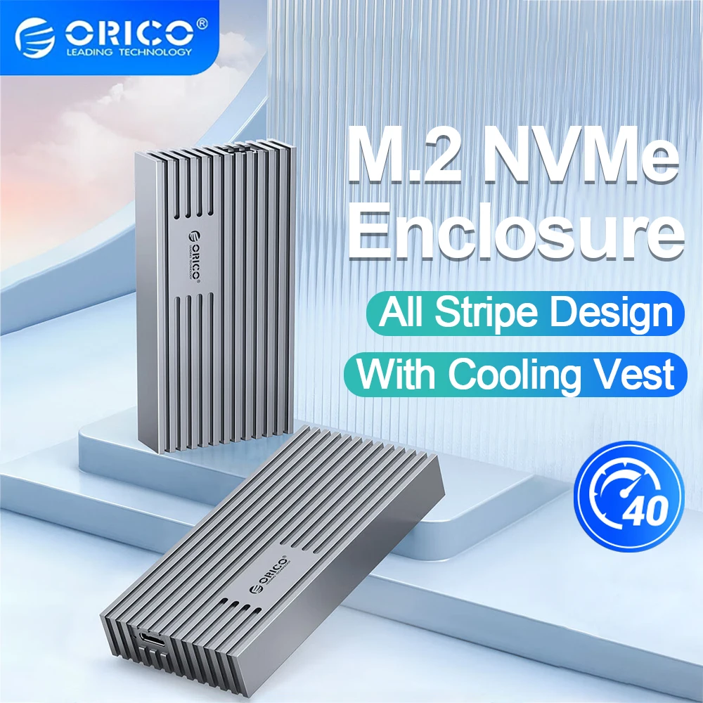 

Алюминиевый ssd-диск ORICO nvme m2, 40 Гбит/с, PCIe Type C M2
